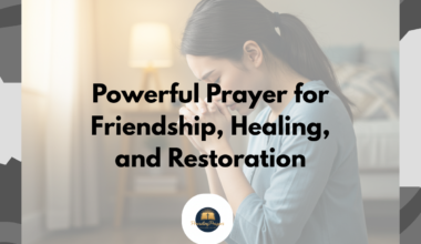 Prayer for friendship healing is more than a simple request for peace—it is a heartfelt cry for restoration, reconciliation, and renewed trust in a relationship that once brought joy and strength. When a friendship becomes strained through misunderstanding, betrayal, distance, or unspoken hurt, the emotional weight can feel overwhelming. Because friendships are built on shared memories, vulnerability, and loyalty, their fractures often cut deeply. That is why turning to God in prayer is not only helpful but essential. Friendship is a divine gift designed for encouragement, accountability, and companionship. The Bible reminds us in the Book of Proverbs that a true friend loves at all times, reflecting steadfast commitment rather than temporary convenience. Yet even the strongest bonds can weaken when pride replaces humility or silence replaces communication. Without intentional healing, small wounds can grow into lasting separation. Prayer for friendship healing invites God to step into the broken places. It asks Him to soften hardened hearts, dissolve resentment, and restore clarity where confusion exists. Through prayer, we surrender our need to be right and instead seek peace. We ask for wisdom to speak gently, courage to apologize sincerely, and grace to forgive fully. If you are carrying the burden of a strained relationship, know that God cares deeply about unity and reconciliation. Healing may take time, but with humility, faith, and consistent prayer, restoration is possible. A renewed friendship can emerge stronger, wiser, and more grounded in love than ever before.