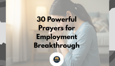 Prayers for Employment Breakthrough