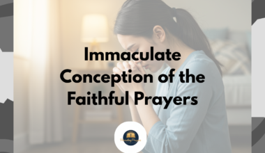 Immaculate Conception of the Faithful Prayers