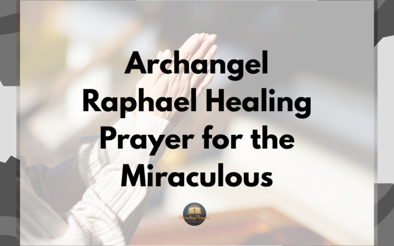 Conclusion Praying through the intercession of Archangel Raphael invites us into deeper trust in God’s healing power and compassionate care. Throughout these prayers, we have lifted physical pain, emotional distress, spiritual wounds, and daily anxieties before the Lord, believing that no sickness is beyond His reach. Raphael, whose name means “God heals,” reminds us that healing flows from divine mercy and unfolds according to God’s perfect wisdom and timing. Whether restoration comes suddenly or gradually, we remain anchored in faith. Illness does not have the final word—God does. Through perseverance, Scripture, and prayer, strength rises even in weakness. May these prayers continue to comfort you, strengthen your hope, and draw you closer to the Great Physician who restores body, mind, and soul completely.