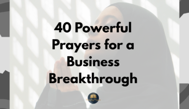 40 Powerful Prayers for a Business Breakthrough