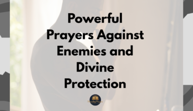 Powerful Prayers Against Enemies and Divine Protection