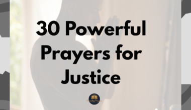 30 Powerful Prayers for Justice