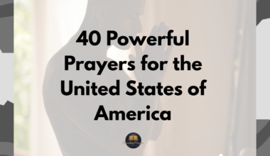 40 Powerful Prayers for the United States of America