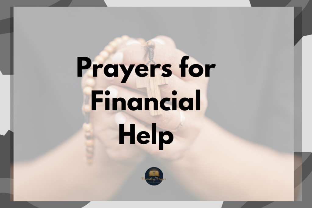 Prayers for Financial Help
