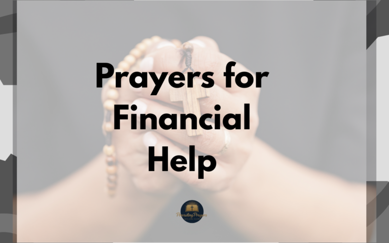 Prayers for Financial Help