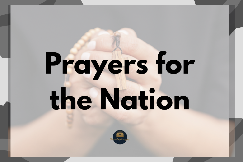 Prayers for the Nation