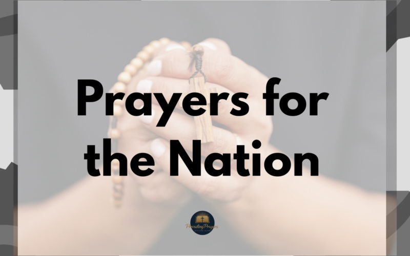 Prayers for the Nation