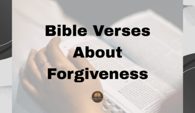 Bible Verses About Forgiveness