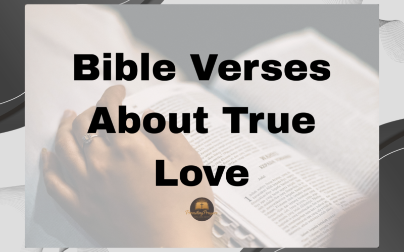 Bible Verses About True Love