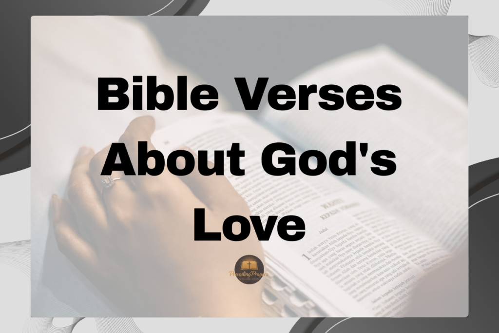 Bible Verses About God's Love