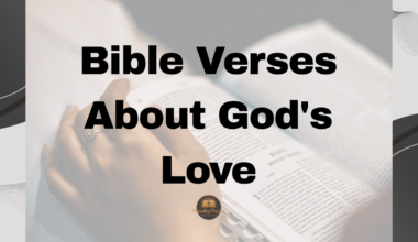 Bible Verses About God's Love