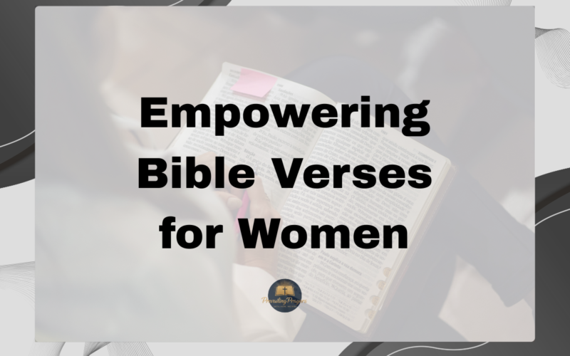 Empowering Bible Verses for Women
