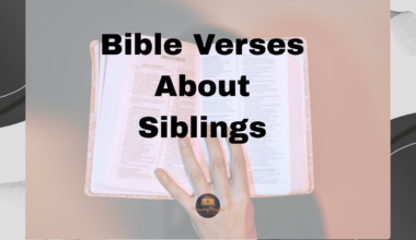 Bible Verses About Siblings