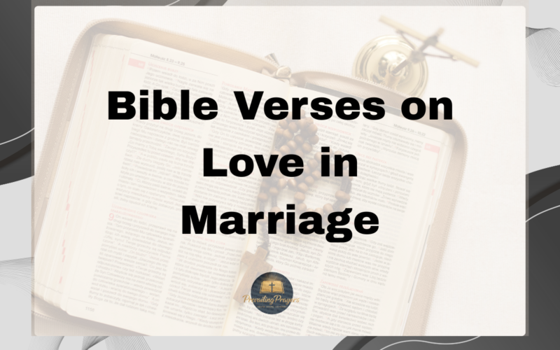 Bible Verses on Love in Marriage