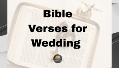 Bible Verses for Wedding