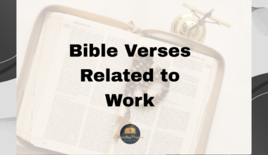 Bible Verses Related to Work