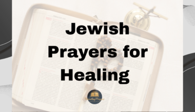 Jewish Prayers for Healing