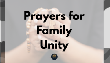 Prayers for Family Unity