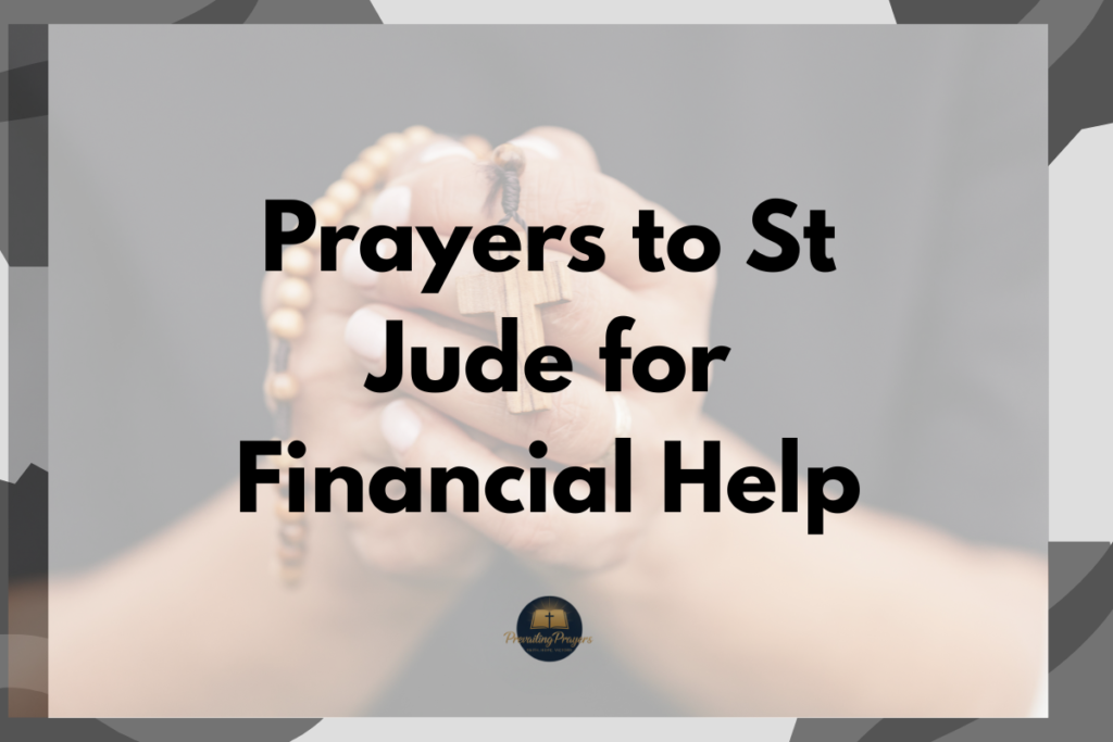 35 Powerful Prayers to St Jude for Financial Help