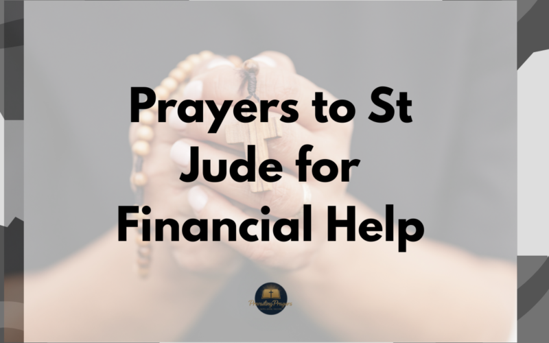 35 Powerful Prayers to St Jude for Financial Help
