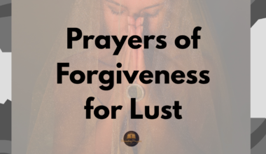 Prayers of Forgiveness for Lust