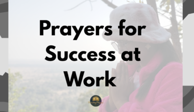 Prayers for Success at Work