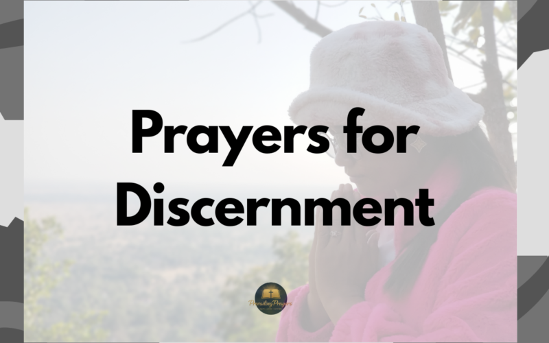 Prayers for Discernment