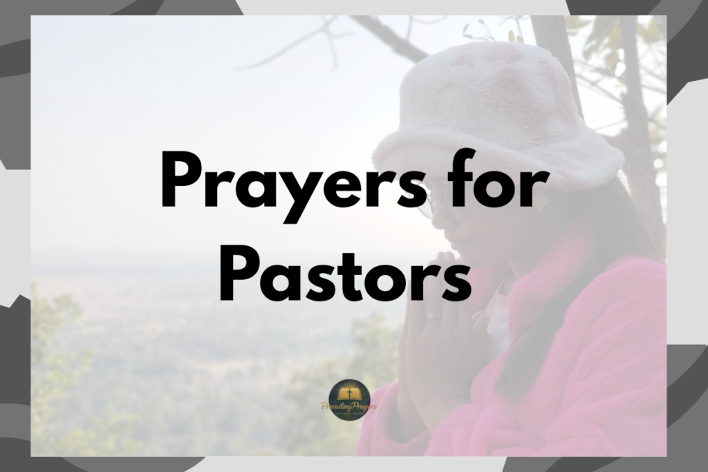 Prayers for Pastors