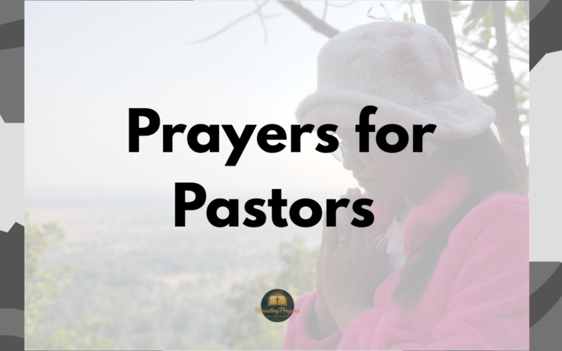 Prayers for Pastors