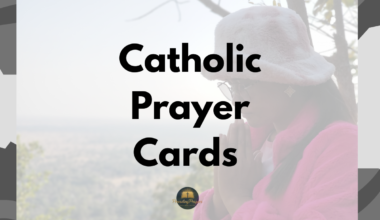 Catholic Prayer Cards