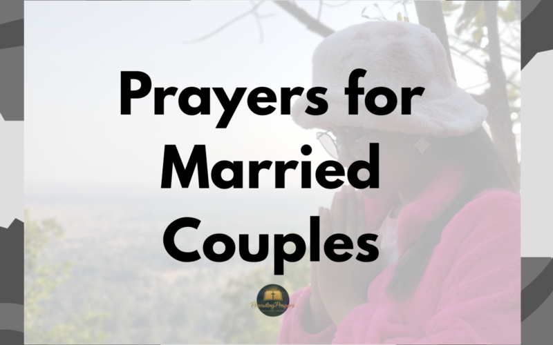 Prayers for Married Couples