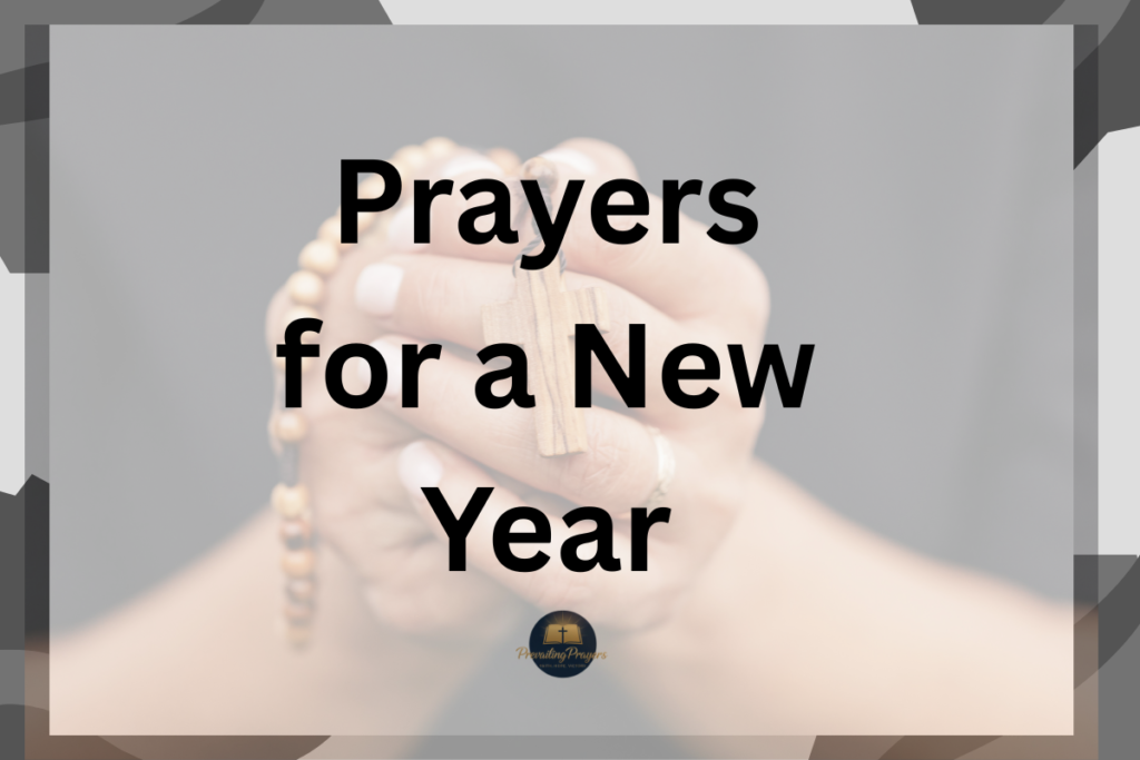 Prayers for a New Year