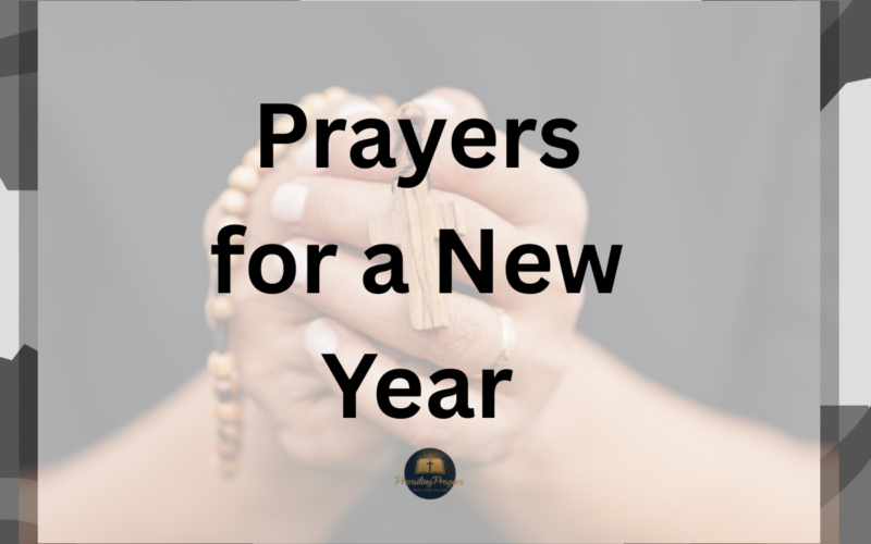 Prayers for a New Year
