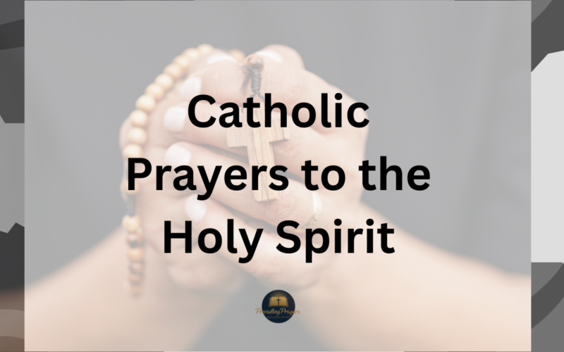 Catholic Prayers to the Holy Spirit