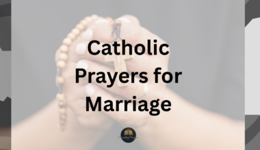 Catholic Prayers for Marriage