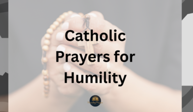 Catholic Prayers for Humility