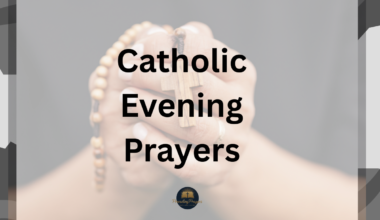 Catholic Evening Prayers