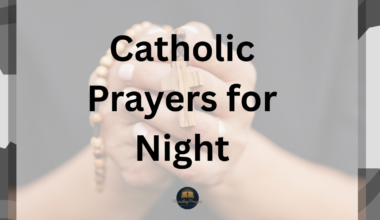 Catholic Prayers for Night