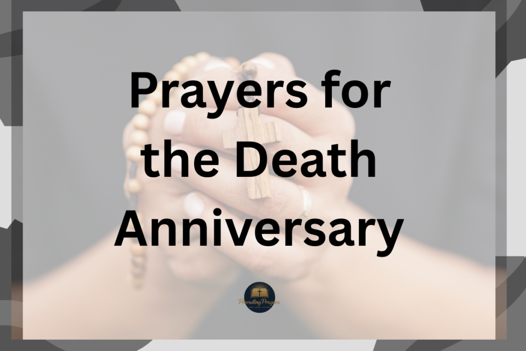 Prayers for the Death Anniversary