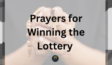 Prayers for Winning the Lottery