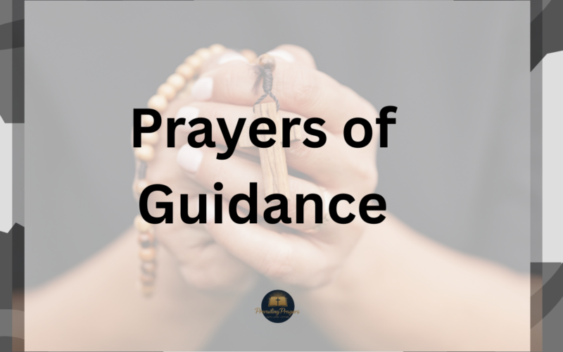 Prayers of Guidance