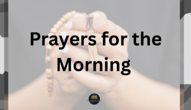 Prayers for the Morning