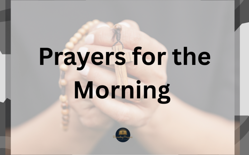 Prayers for the Morning