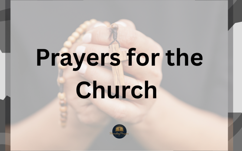 Prayers for the Church