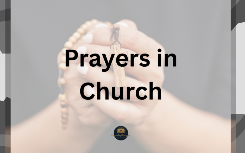 Prayers in Church