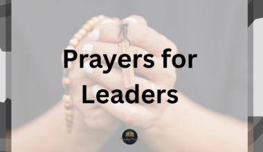 Prayers for Leaders