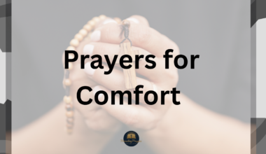 Prayers for Comfort