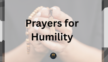 Prayers for Humility