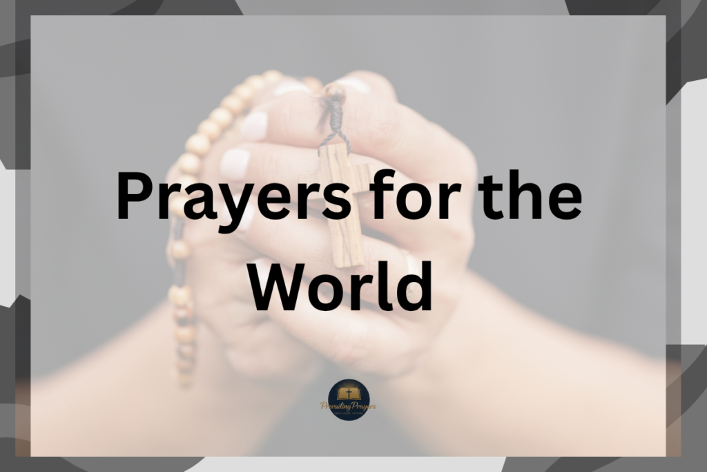 Prayers for the World
